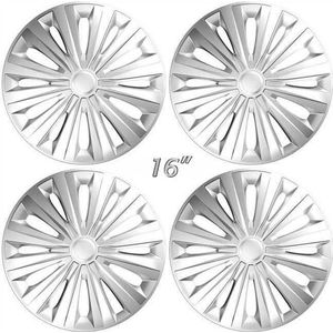 Wieldoppen MULTI-S 16 inch zilver (set a 4 stuks in doos)