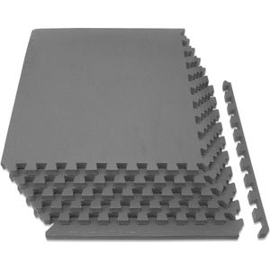 Extra Thick Puzzle Exercise Mat - 3/4 Inch or 1 Inch EVA Foam Interlocking Tiles for Protective Padded Training Floors - Home and Gym Equipment