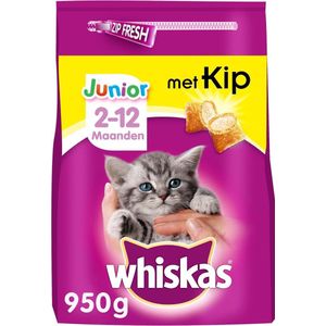 Whiskas Junior Kat - Met Kip - Kattenvoer - 950 gr