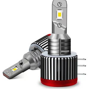 TLVX H15 Mini Perfect Fit LED Canbus Dagrijverlichting - Grootlicht - Stadslicht - DRL (set, 2 stuks)