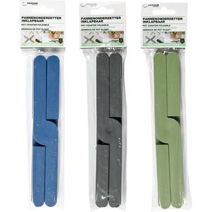 Benson Inklapbare pannenonderzetter - hittebestendig siliconen - ruimtebesparend - 20 cm - assorti kleuren
