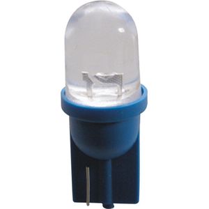 Carpoint Spot LED Lamp W5W T10 Blauw | Reservelamp | Binnenverlichting | 2 stuks