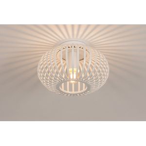 Lumidora Plafondlamp 74492 - E27 - Wit - Metaal - ⌀ 24 cm