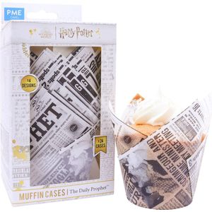 PME Tulip Shaped Muffin Cases - Harry Potter The Daily Prophet