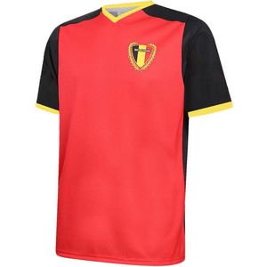 Belgie Voetbalshirt Thuis - EK 2024 - Voetbalshirts Kinderen - Jongens en Meisjes - Sportshirts - Volwassenen - Heren en Dames-116