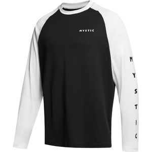 Mystic Bolt L/S Quickdry - 240157 - Black / White - XXL