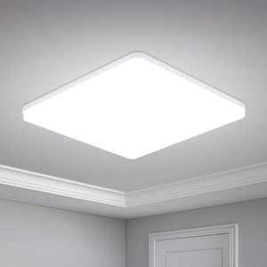 LED Plafondlamp voor Woonkamer en Slaapkamer - Verstelbare Lichtkleuren - Energiezuinig - Eenvoudige Installatie