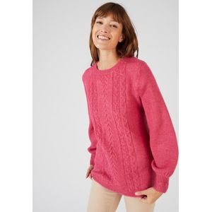 Damart - Trui met siersteken Thermolactyl - Vrouwen - Roze - L