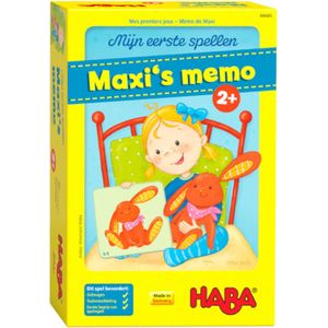 Haba Denkspel Mijn Eerste Spellen Maxi's Memo Junior (nl)