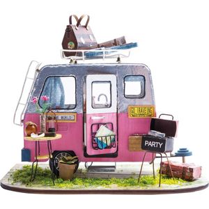 ROBOTIME Miniature Dollhouse DGM04 Happy Camper