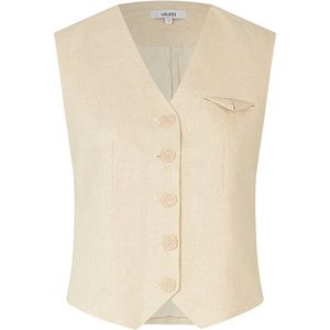 Flavio-M waistcoat beige - MbyM