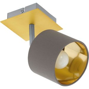 EGLO 97536 plafondverlichting Goud, Nikkel E14 10 W