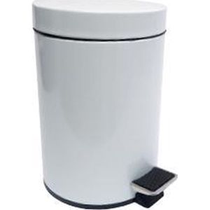 Easybin Pedaalemmer 3 liter afvalemmer Wit