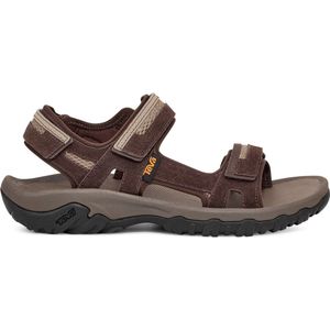 Teva M Hudson - Heren Sandalen - Beige/Rood/Oranje - Maat 43