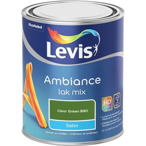 Levis Ambiance Lak Satin Mix - Clear Green B80 - 1 L
