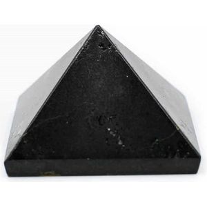 Piramide Edelsteen Zwarte Tourmalijn (25 mm)