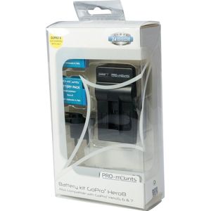 PRO-mounts Battery Kit for Hero8/7/6/5