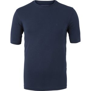 Casa Moda  T-shirt - O-neck - marine blauw -  Maat S