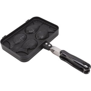 Wafelijzer Taiyaki Visvorm Cake Maker Anti-aanbak Taiyaki Dubbele Bakpan Wafel Bakvorm