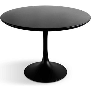 Tulp Tafel Zwart 90cm Rond