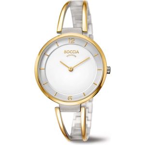 Boccia Titanium 3260.02 Dames Horloge 34 mm