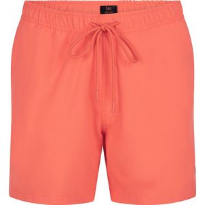 Undiemeister - Zwembroek - Zwembroek heren - Zwemshort - Handgemaakt - Gemaakt van Mellowood - Trunks - Summer Sunset (koraalrood) - 1 Stuk - 3XL