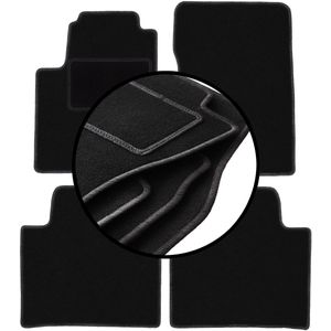 Complete set veloursmatten voor: SsangYong Rexton II SUV (2017-)