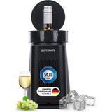 Wijnkoeler Snelkoelende stille elektrische wijnkoeler - elegant design perfect voor elke tafel - snel koelen - SilentCoolTechnology - sfeerverlichting