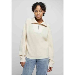 Urban Classics - Oversized Knit Troyer Sweater/trui - XL - Beige