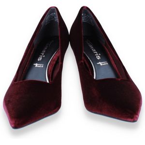 Tamaris Dames Pump Merlot | Bordeau | Maat: 37
