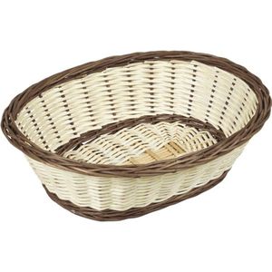 Ovale mandkom, hoogte 70 mm, lengte 240 mm, breedte 190 mm