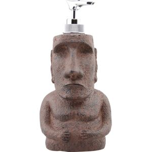 Rotary Hero® Moai - Zeepdispender - Grijs