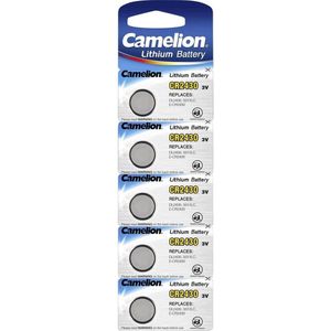 5 Stuks (1 blister a 5st) - Camelion CR2430 lithium knoopcel batterij