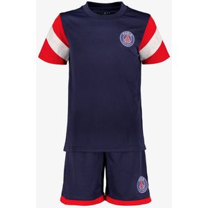 PSG tweedelige kinder sport set blauw - Maat 146/152