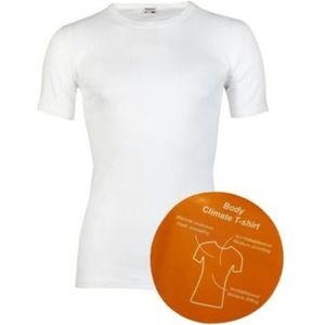 Beeren heren Climate shirt ronde hals wit XXL (8)