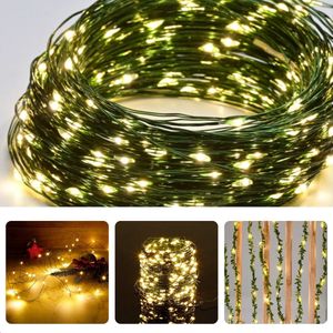 Cheqo® Kerstverlichting - Kerstboomverlichting - Kerstlampjes - Sfeerverlichting - LED Verlichting - Voor Binnen en Buiten - Tuinverlichting - Feestverlichting - Lichtsnoer - Soft Wire - 400 LED's - 12 Meter - Warm Wit