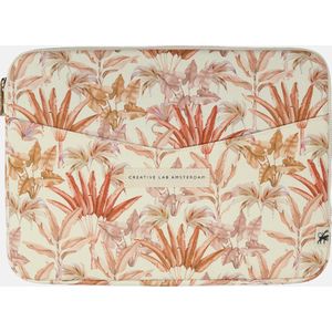 Creative Lab Amsterdam stationery - Laptophoes - Terra Leaves design - 13 inch formaat