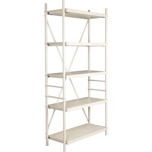 Dutchbone Iron Stellingkast Beige Hoog