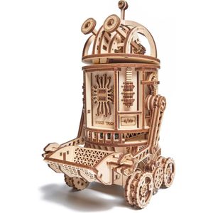 WoodTrick – Modelbouw 3D houten puzzel – ‘Space Junk Robot’ / Ruimte afval robot (WDTK053) – 306 stuks - Geen lijm noch verf nodig!