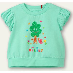 Oilily Toutti - T-Shirt - Meisjes - Groen - 110