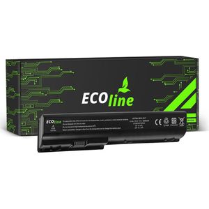 EcoLine - HSTNN-DB75 Batterij Geschikt voor de HP Pavilion DV7 DV7T DV7Z DV8 / 14.4V 4400mAh.