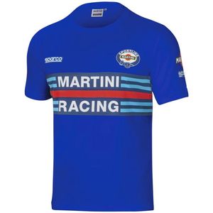 Sparco T-Shirt Martini Racing Replica | blauw / 2xl | T-Shirt | 01274MRAZ5XXL