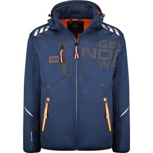 Geographical Norway Softshell Heren Jas Robin Navy - S