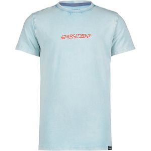 4PRESIDENT T-shirt jongens - Blue Radiance - Maat 80