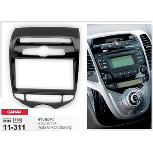 2-DIN HYUNDAI iX-20 2010+ (Auto Air-Conditioning) inbouwpaneel Audiovolt 11-311