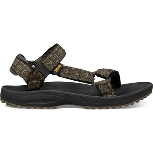 Teva M Winsted - Heren Sandalen - Zwart/Groen - Maat 44,5