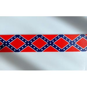 Lint grosgrain American rebel vlag USA 3,8 cm polyester