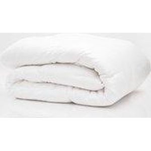 C'est Duvet - Donsdeken 260x240 - Zilver : 100% witte Mazurische ganzendons - Warm -Classic