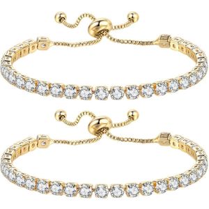 Equivera Tennis Armband - Cadeau - Sieraden - Vrouwen Cadeau - Sieraden Armband