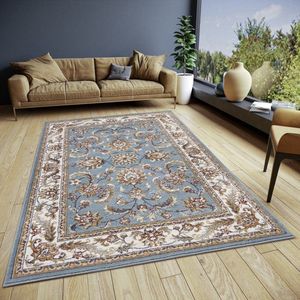 Flycarpets Klassiek Vloerkleed - Reni - Mint / Crème - 80x120 cm